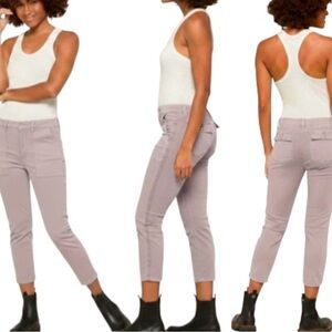 Pistola Mara neutral twill utility pants 28 Gorpcore Straight leg Tab waistband